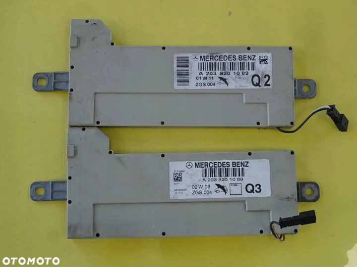 AMPLIFICATEUR ANTENNES MERCEDES C W203 A2038201089 NR166