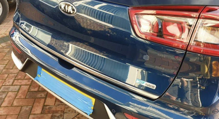 KIA NIRO MOULURE CHROME SUR COUVERCLE DE COFFRE COFFRE TUNING