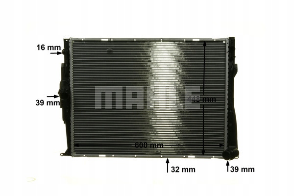 G08T9P_C RADIATEUR MOTEUR AUTOMATIQUE CONVIENT D