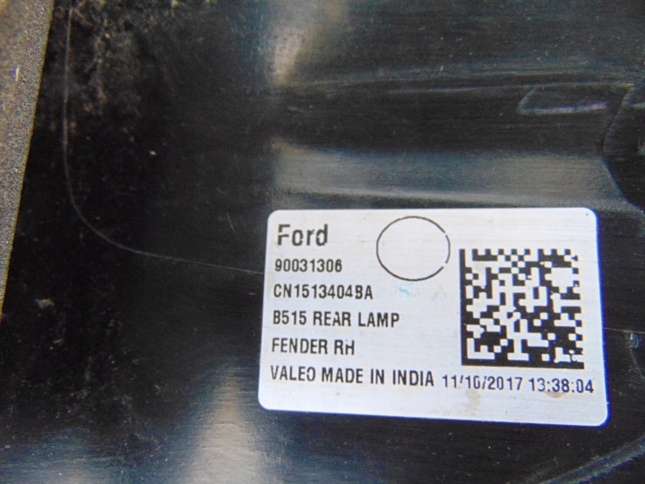 PHARE ARRIÈRE DANS AILE DROITE FORD ECOSPORT MK2 LIFT
