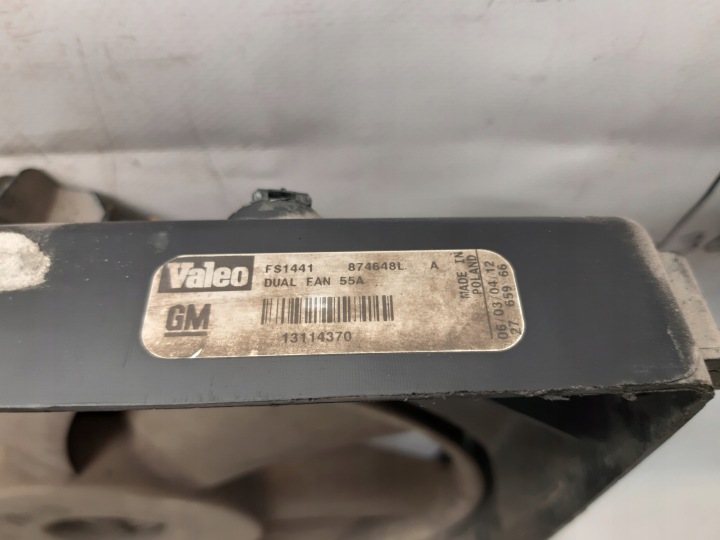 VENTILATEUR RADIATEUR OPEL VECTRA C 2.0DTI