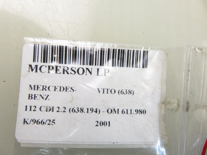 MCPERSON GAUCHE AVANT MERCEDES-BENZ VITO 112 CDI 2.2 122 OM 611.980