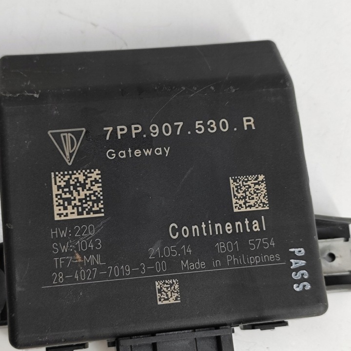 PORSCHE CAYENNE (92A) 2014 MODULE COMMANDE GATEWAY