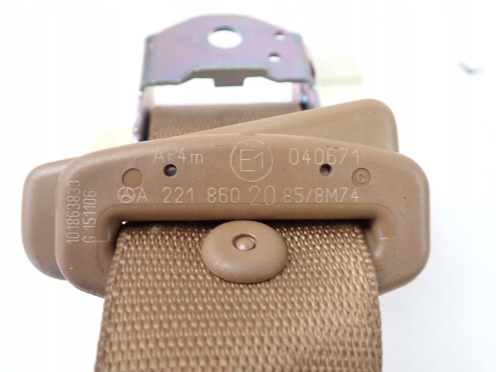 CEINTURE DE SÉCURITÉ MILIEU ARRIÈRE MERCEDES S500 W221 A2218602085