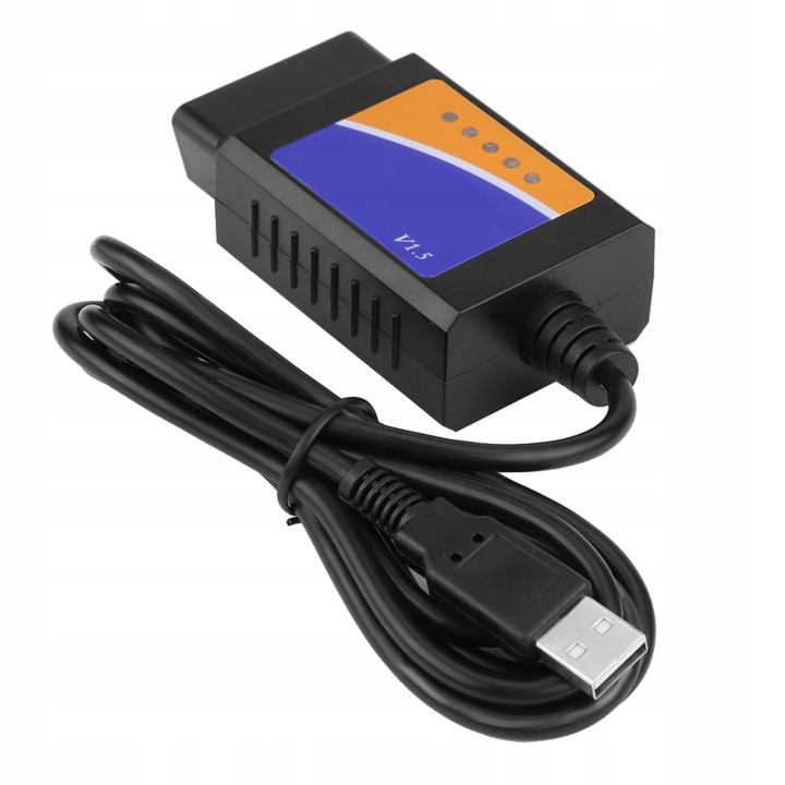 CÂBLE INTERFACE DIAGNOSTIC USB V1.5 OBD2