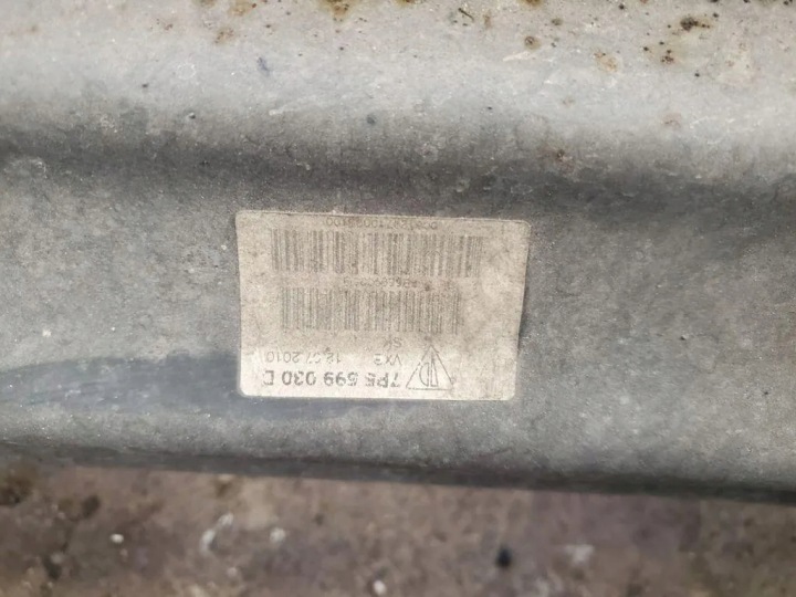 ARRIÈRE PONT PORSCHE CAYENNE (92A) 7L0511025 4.8L GASOLINE 368KW 2011