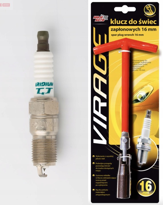IT20TT DENSO IT20TT PLUG IGNITION + KEYS DO PLUGS 16MM