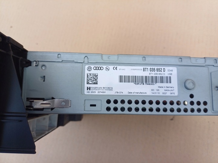 LECTEUR DE CARTE KART MMI NAVIGATION AUDI A4 B8 NR. 8T1035652D