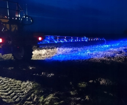 2 CV PHARE STRUMIENIOWA PULVÉRISATEUR BLEUE LED 2X10W 2000LM PETITE