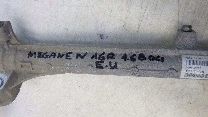 CRÉMAILLÈRE DE DIRECTION EUROPE MEGANE IV 1.6 BDCI 490017441R A0043222D