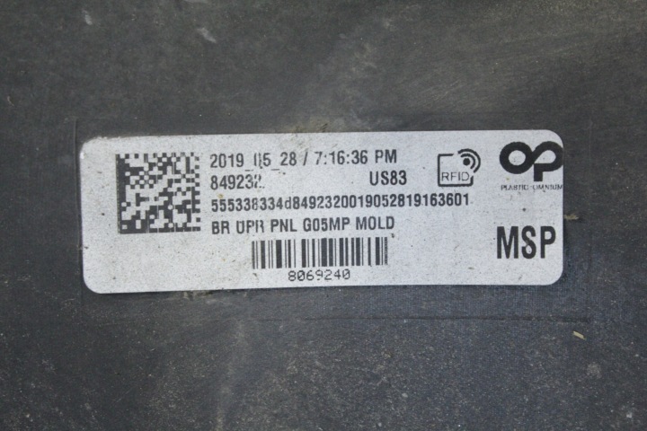 PARE-CHOCS ARRIÈRE MODULE BMW G05 X5 C27 ARKTIS GRAU