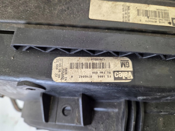 RADIATEURS ENSEMBLE RADIATEURS SAAB 93 9-3 II 2.8T AUTOMATE 12805057