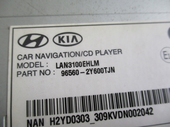 RADIO CD NAVIGATION HYUNDAI IX35 96560-2Y600TJN