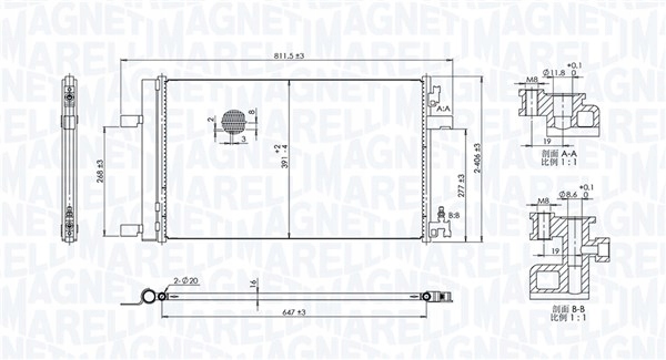 MM 350203760000_R DÉSHYDRATEUR CHEVROLET CRUZE (J300)
