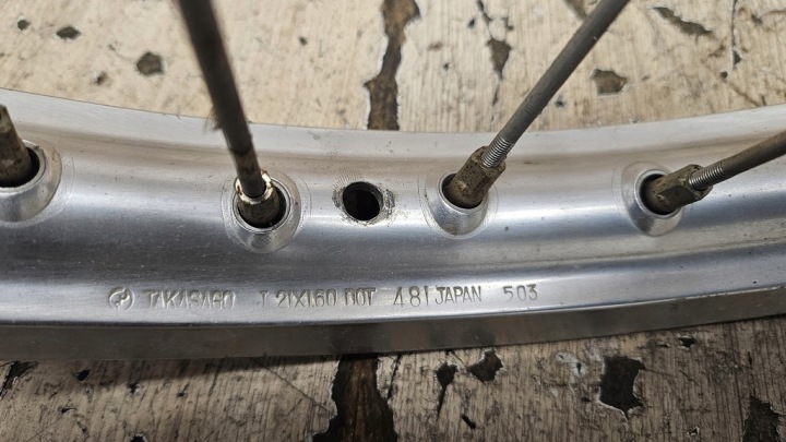 JANTE KOLO AVANT 21X1.60 EXCEL TAKASAGO OSKA 26MM KTM EXC SX-F HUSQVARNA REÇU