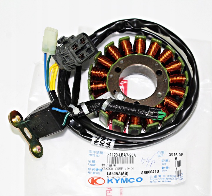BOBINES COMPLET (D406) KYMCO MXU 250, KXR 250, 31120-LBA7-90A