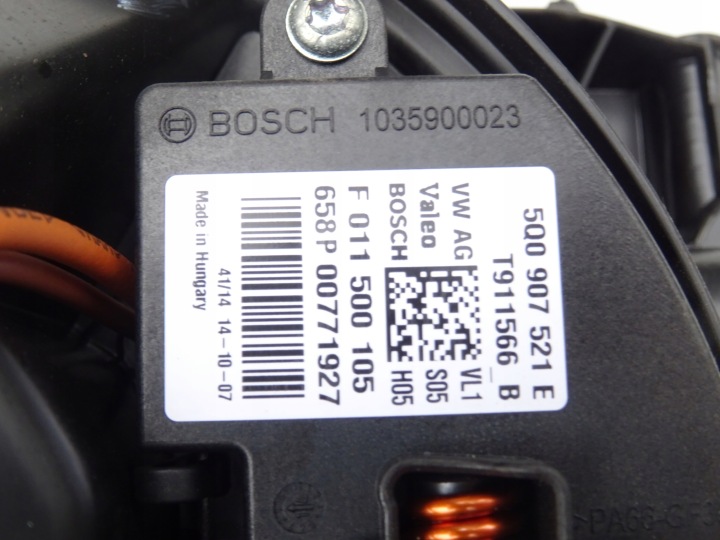 CHAUFFAGE COMPLÈTE VW GOLF VII 7 5G0 5Q1820005AM 5Q1819021B 5Q0907521E