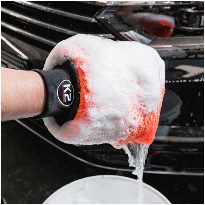 KIT VERS LAVAGE VOITURE 1L SZAMPON HYDROFOBOWY AVEC WOSKIEM REKAWICA MIKROFIBRA