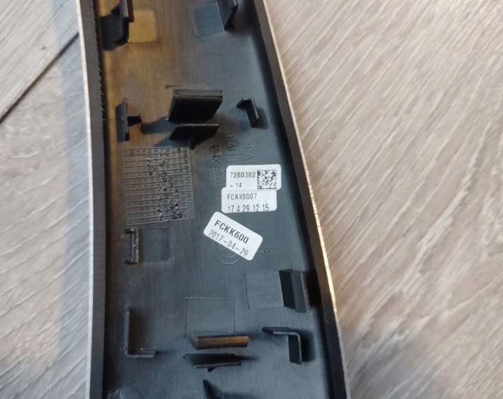 DÉCOR MOULURE POIGNÉE MANIVELLE FLANC PORTES DROIT AVANT ARRIÈRE ALUMINIUM BMW F30