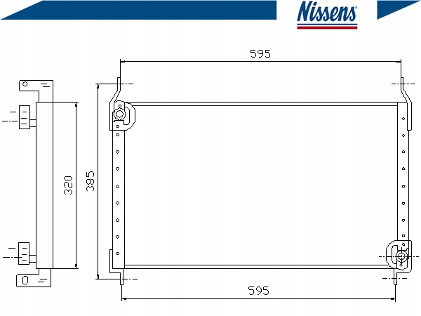 DÉSHYDRATEUR NISSENS 46428863 46428869 53644 082180N