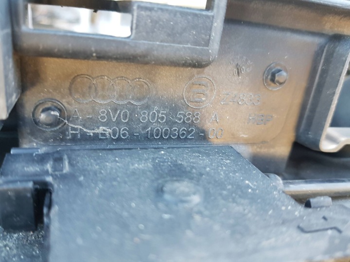 AUDI A3 8V 13-16R 1.2 TSI PANNEAU AVANT RADIATEURS VENTILATEUR
