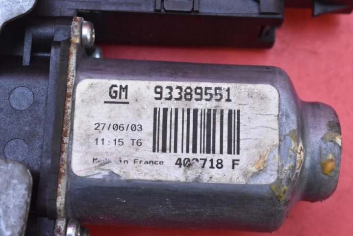 ÉLÉVATEUR VITRES GAUCHE AVANT EUROPE 93362662RH OPEL MERIVA A 02-06