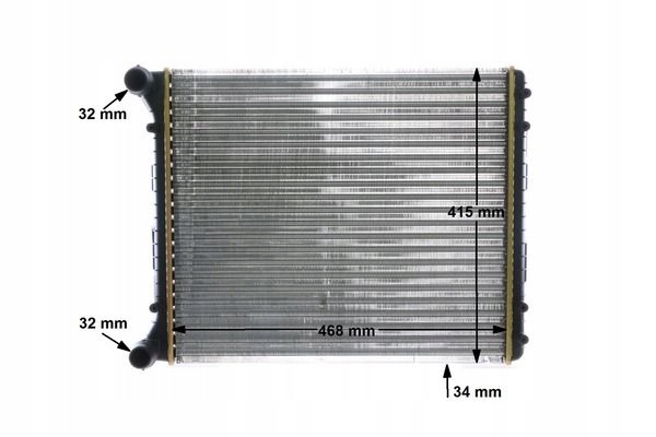 RADIATEUR MOTEUR MAHLE VERS AUDI A2 1.2 TDI 1.4 1.6 FSI