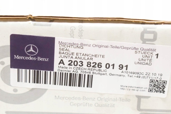 JOINT D'ÉTANCHÉITÉ PHARES MERCEDES-BENZ C200 ORIGINALE