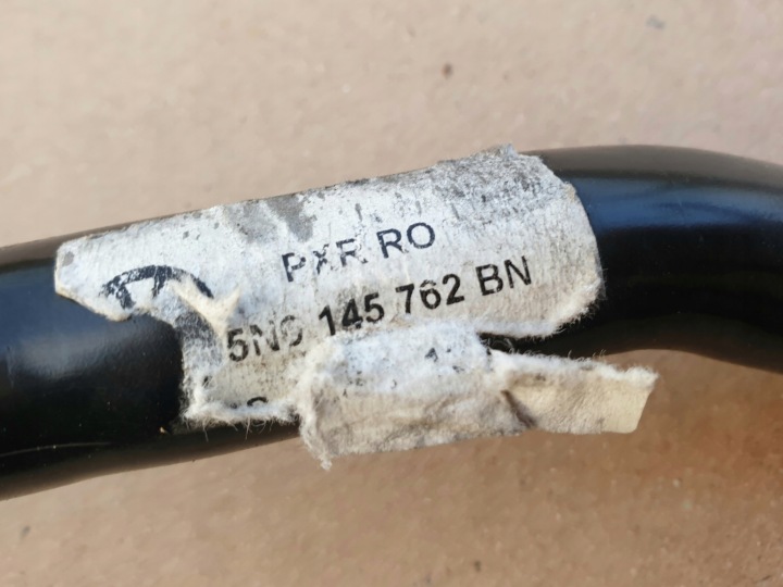 FIL TUYAU TUYAU EAU VW TIGUAN 5N0145762BN POZNAŃ