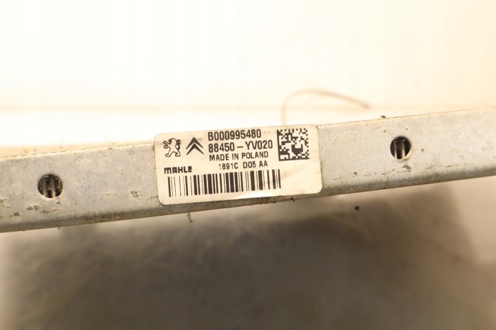RADIATEUR CLIMATISATION TOYOTA AYGO II LIFT 1.0VVT-I 88450-YV020