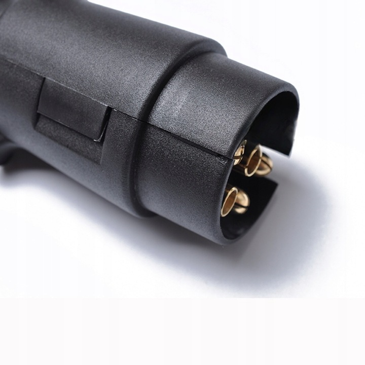 2 PCS NOIR 7-PINOWY CONNECTEUR VERS VOITURES I REMORQUES 12V