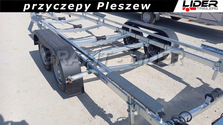 TM-216 REMORQUE VERS TRANSPORTS LODZI, B25 VZ DMC 2500KG