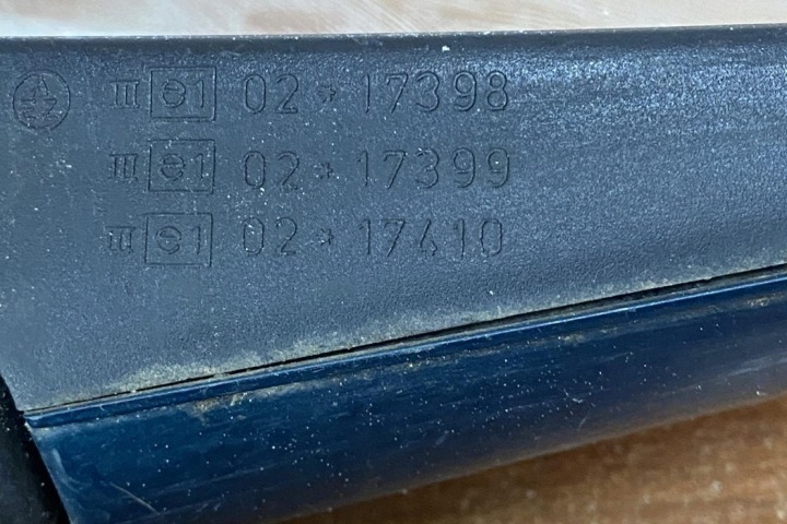 RÉTROVISEUR DROIT VW GOLF III VARIANT (1H5) 0217398 DIESEL 1995