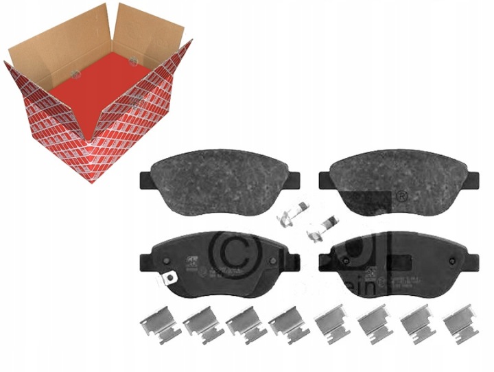 FEBI BILSTEIN 16630 KIT PLAQUETTES FREINS FREINS DISQUE