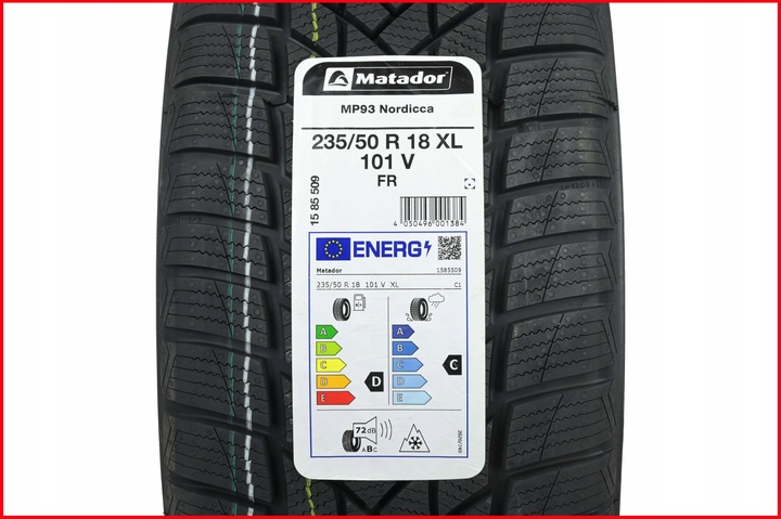 4 X 235/50R18 101V MP93 NORDICCA MATADOR INVIERNO RANT 