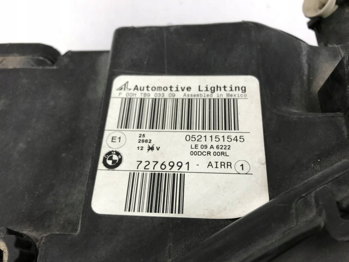 BMW X3 F25 GAUCHE PHARE AVANT AVANT XÉNON LED 10-14 7276991