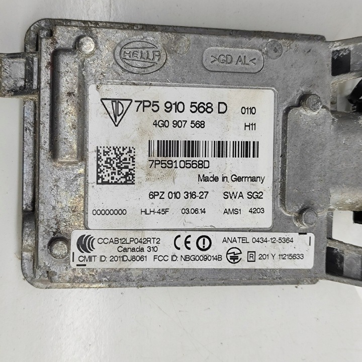 PORSCHE CAYENNE (92A) 2014 MODULE MORT ZONES
