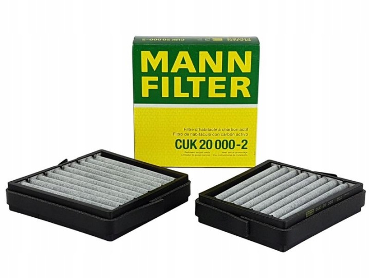 FILTRE PYL CABINE CHARBON MANN CUK20000-2 MERCED CUK 20 000-2 MAN MANN-FILTER