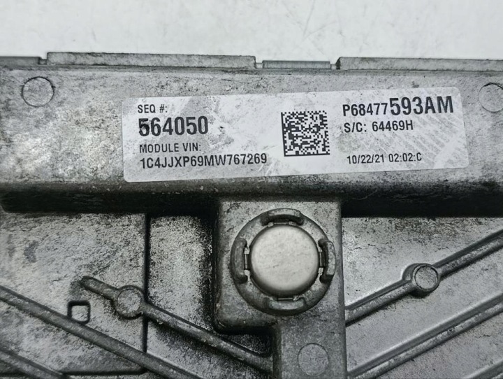 MODULE DIRECTEUR MOTEUR JEEP WRANGLER JL 2021 68403898AD