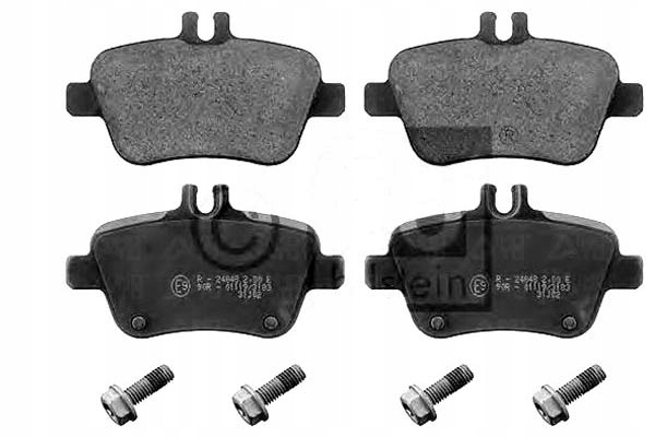 PLAQUETTES FREIN 16901 FEBI BILSTEIN