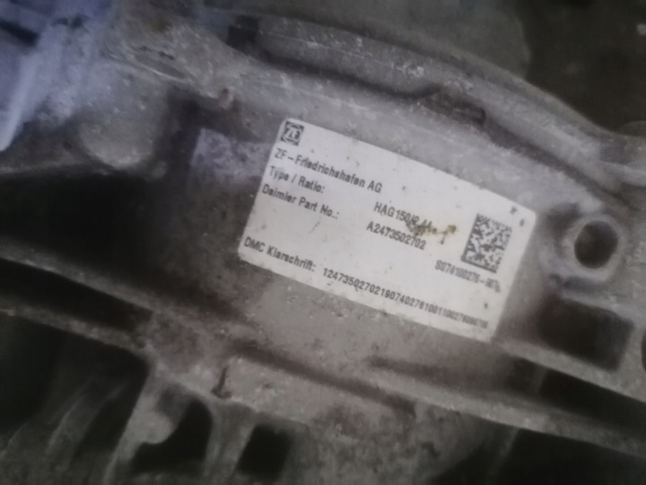 DIFFÉRENTIEL ARRIÈRE MERCEDES W177 A35 A2473502702
