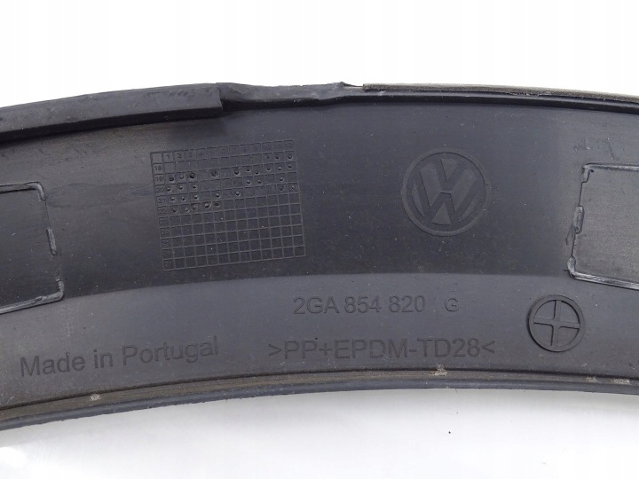 MOULURE REVÊTEMENT GARDE-BOUE DROITE DROIT ARRIÈRE ARRIÈRE VW T-ROC R-LINE 2GA854820G