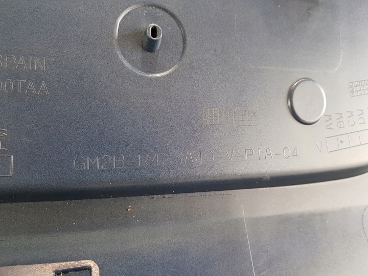 FORD S-MAX MK2 CACHE COUVERCLES DE COFFRE COUVERCLES DE COFFRE EM2B-R423A40