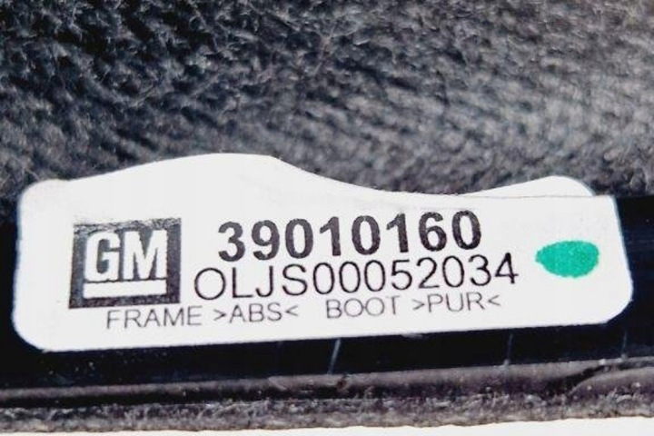 PROTECTION POIGNÉES FREINS MANUEL OPEL ASTRA K SPORTS TOURER 39010160 1.6L
