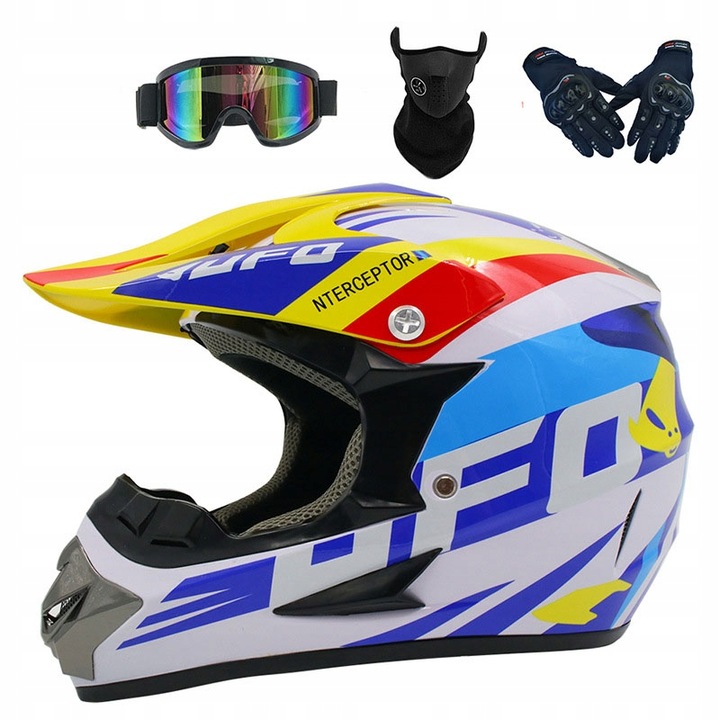 CASCO PARA MOTOCICLETA OFF-ROAD ENDURO MOTOCROSS M 