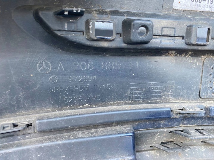 MERCEDES C 206 UNIVERSEL PARE-CHOCS ARRIÈRE 2068851103