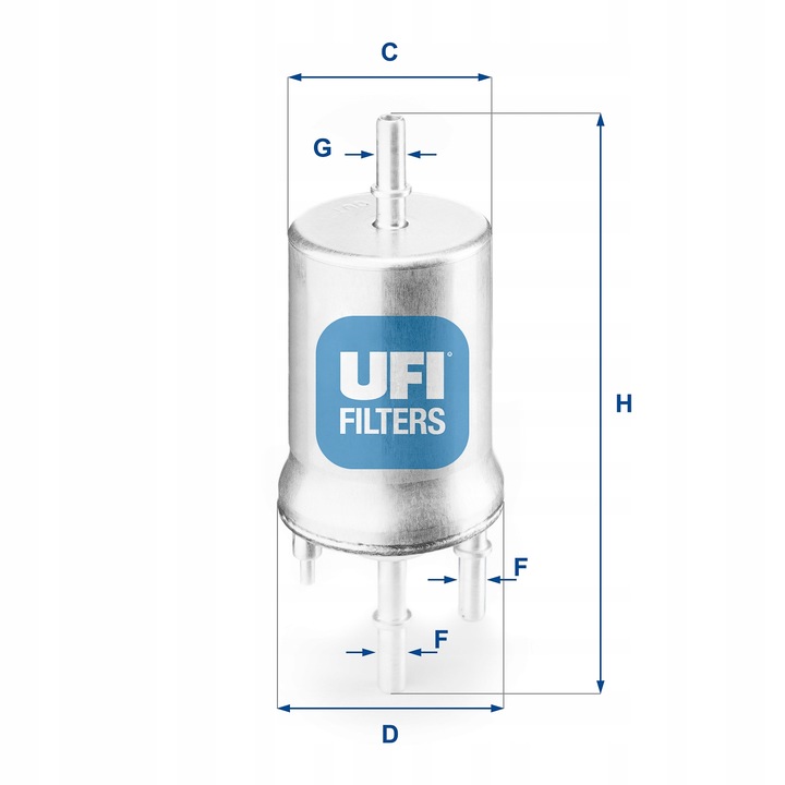 UFI 31.832.00 FILTER FUEL photo 2 - milautoparts-fr.ukrlive.com