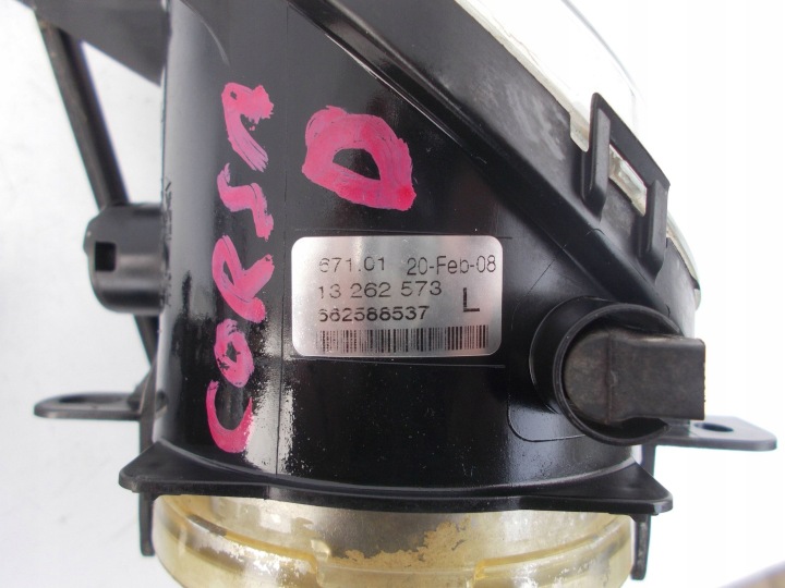 FEUX DE BROUILLARD AVANT GRILLE GAUCHE DROITE OPEL CORSA D 06-11R 13262572