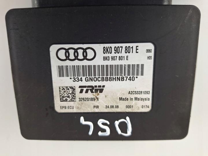 MODULE FREINS MANUEL AUDI A4 B8 8K 8K0907801E