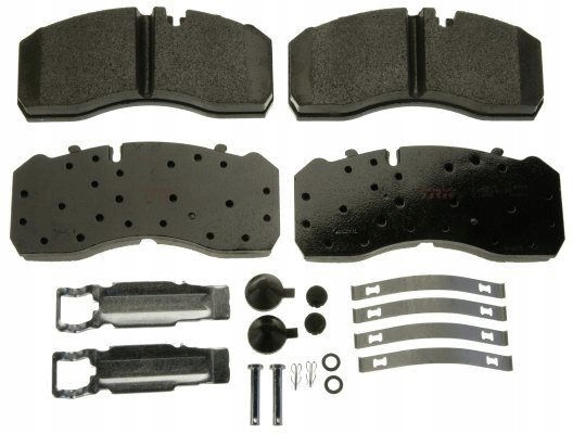 PLAQUETTES FREIN IVECO DROIT EUROCARGO 00-